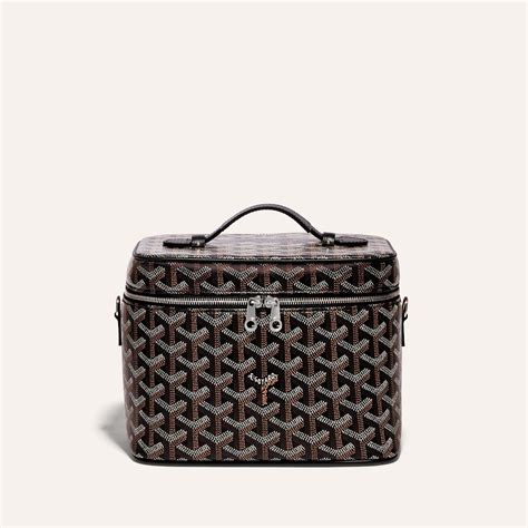 Vanity case Goyard Grey in Synthetic 